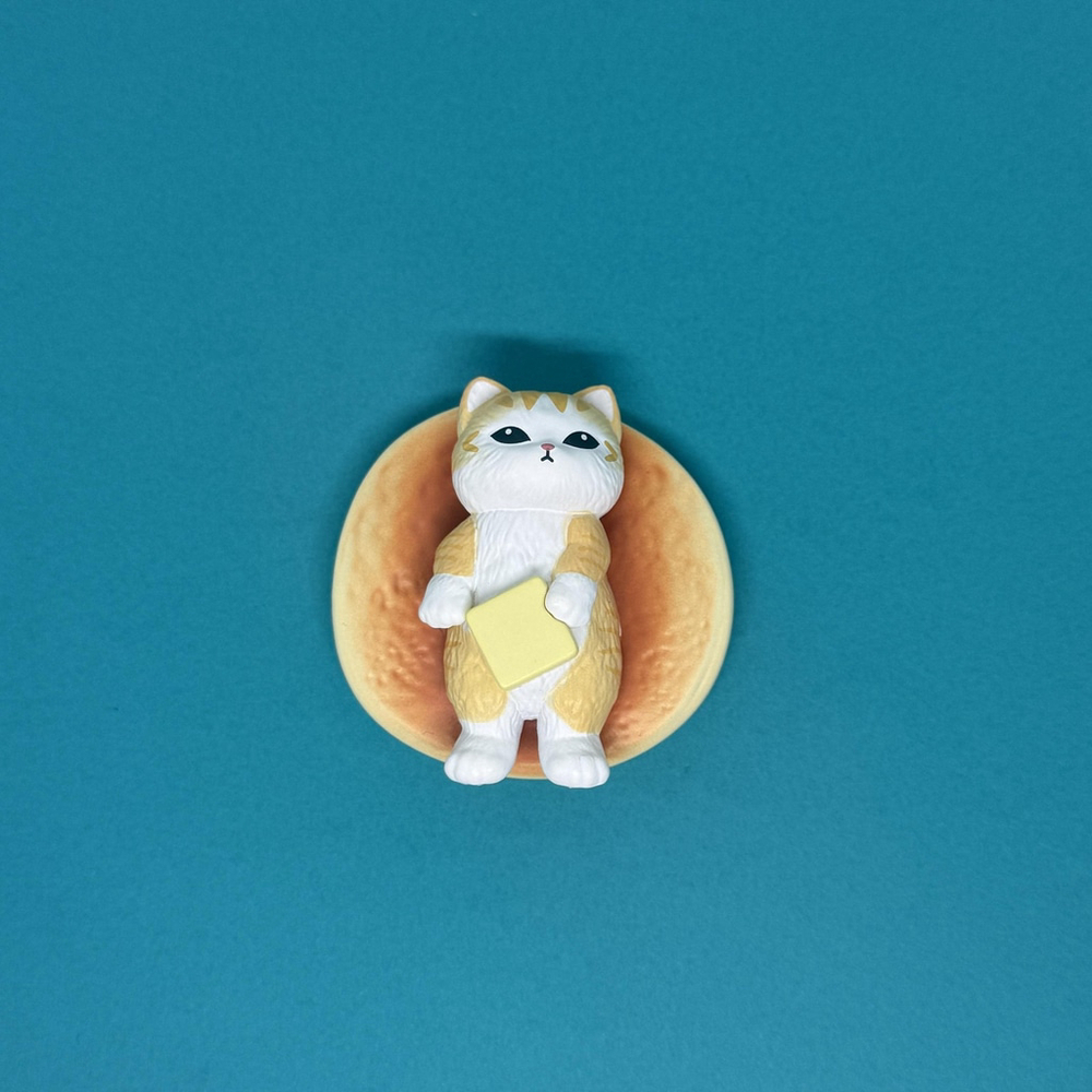 Mofusand cute chubby Cat on pancake Bun series vol.03 Miniature blind bag item‎